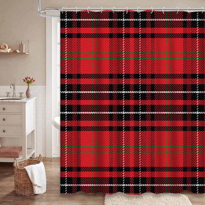 Rideau de douche Scottish Tartan