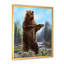 Ours debout - Peinture sur toile-67390485-67390486
