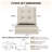Adwin Outdoor 6" Deep Seat Olefin Cushion Set with Water & UV Resistant Cover (Cushions Only)-1965196172-1965196177
