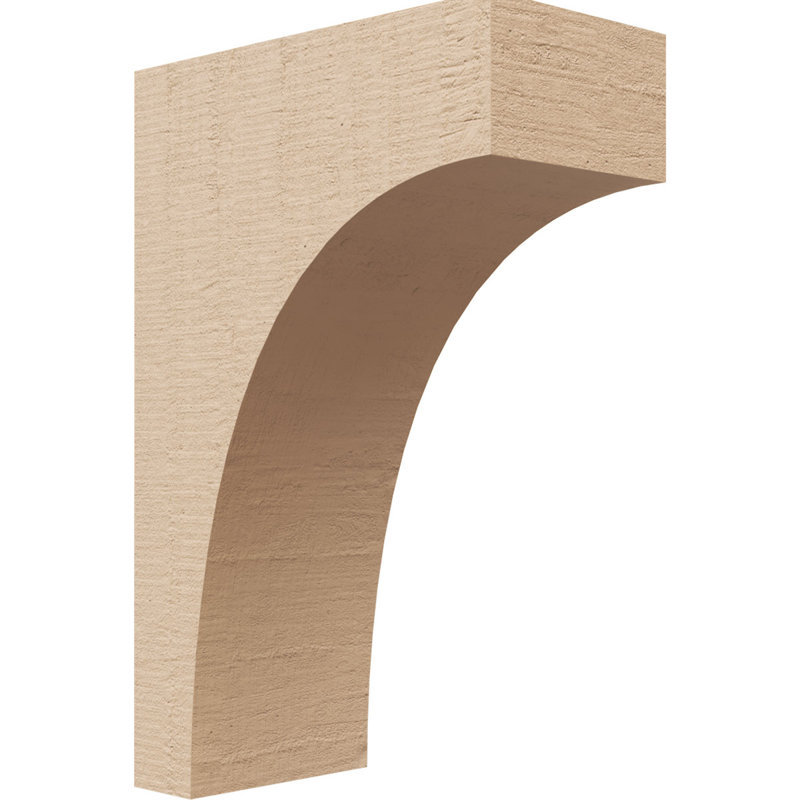 Bois de cèdre brut StockportThane Corbel, apprêté brun clair Stockport, H 9 po x l 3 po x P 6 po
