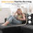 109" Corduroy Sleeper Sofa, Modular Compression Sectional Sofa Bed with Pillows, No Assembly Required-1275964936
