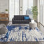 Tapis ivoire abstrait contemporain Stanton-1500577722