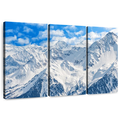 Snowy Mountain Alps