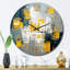 Horloge murale abstraite-93380097