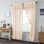 Paire de rideaux obscurcissant 100% coton Veradia
