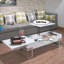 Table basse en bois avec plateau relevable et base en métal-822549256
