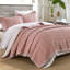 Ensembles de courtepointe 100% coton 98 po x 90 po Dduoxin - 1 courtepointe avec 2 taies décoratives-123301034-123301031