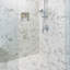 Carreau de mosaïque en porcelaine mate pour plancher et mur 2 po x 2 po Penthouse-83967679