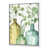 Cadre flottant blanc