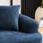 Chenille Boneless Fabric Curved Loveseat Sofa,No-Assembly Require-570411228