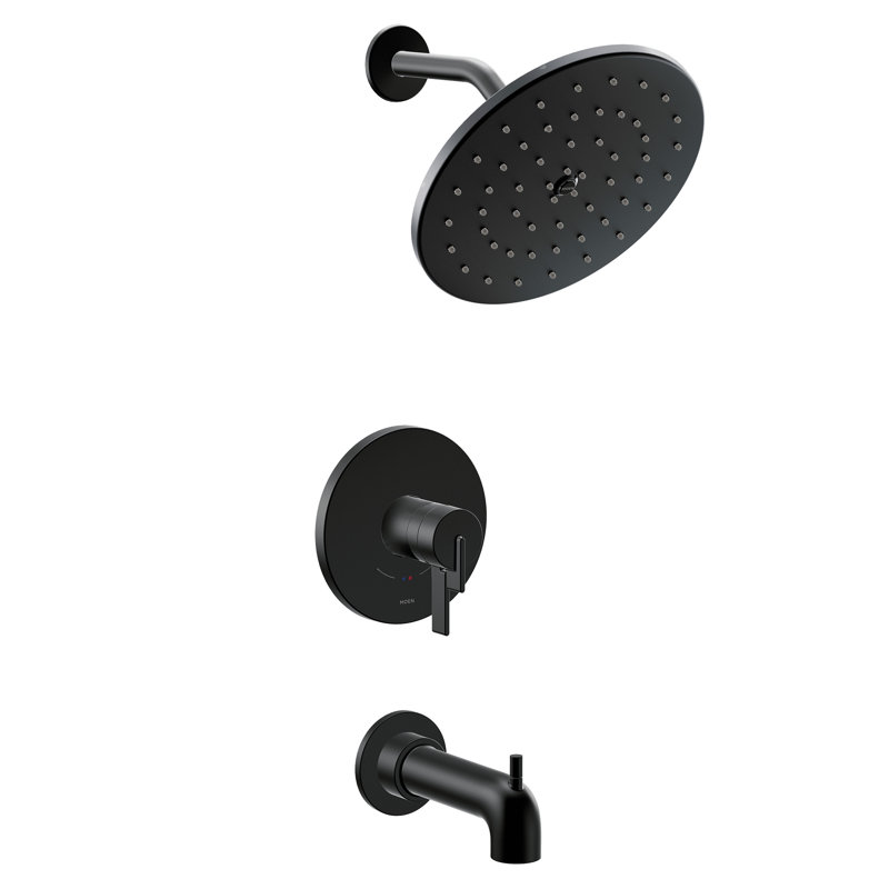 Cia M-CORE 4-Series Eco-Performance Tub And Shower Trim , Valve Required, Matte Black