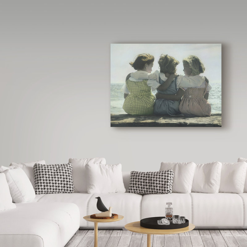 Ali «Three Of A Kind», reproduction de photo sur toile tendue, H 35 po x l 47 po x P 2 po