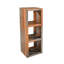 Goa Cube 119cm H x 43cm W Solid Wood Standard Bookcase