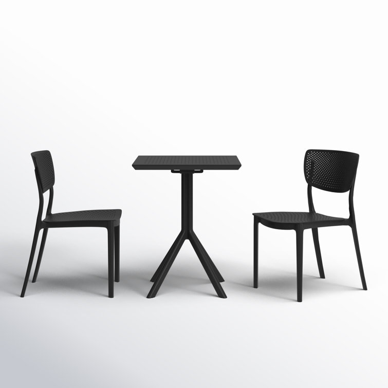 Farrah 2 - Person Patio Dining Set with Square Table
