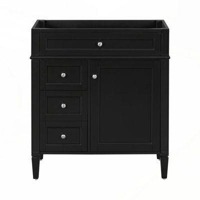 Stylish Independent Bathroom Vanity with Ample Storage and Durable Construction