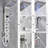 45.27'' Shower Panel with Fixed Shower Head-98898214