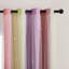Rideaux arc-en-ciel pour chambre d'enfant - occultant, 1 panneau avec décalcomanies murales licorne-1075178208-1075178223