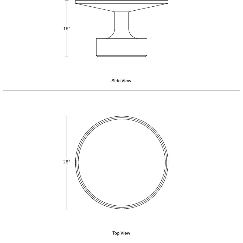 Turn Solid Wood Coffee Table