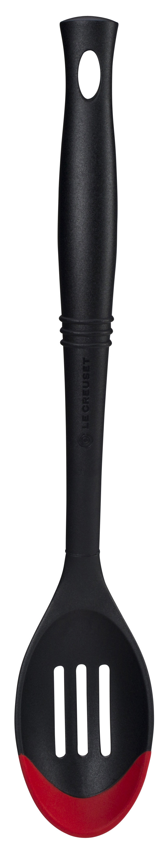 Le Creuset Revolution Cucchiaio Taglio Bi-materiale | Silicone E Nylon Rinforzato | 34,3 Cm, Colore Oyster | Adatto A Pentole Antiaderenti