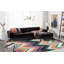 Tapis à chevrons Aljoharah Performance-1989897590
