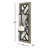 24.02'' H Metal Wall Wall Sconce