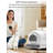 The Latest Generation Automatic Cat Litter Box For 1-3 Cats, Smart Self-cleaning Litter Box For Kittens, App-controlled Kitty Litter Box, Advanced Odour Control & Waste Disposal System, Easy To Use For Multiple Cats & Hassle-free Maintenance