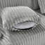 Canapé modulaire surdimensionné surdimensionné en forme de U Canapé moderne revêtu de velours côtelé avec une chaise longue