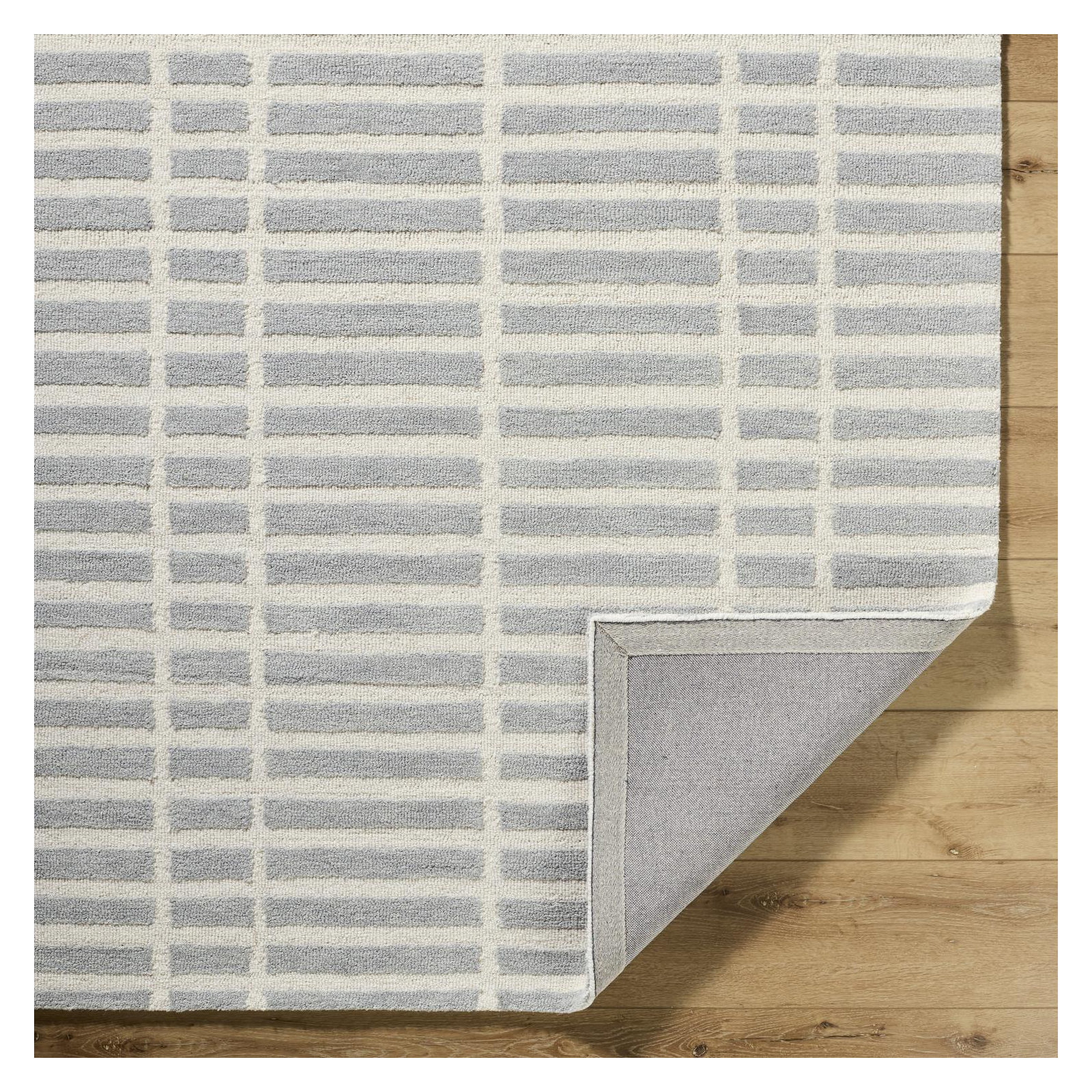 Wright Handmade Rug, Rectangle 5' x 7'6"
