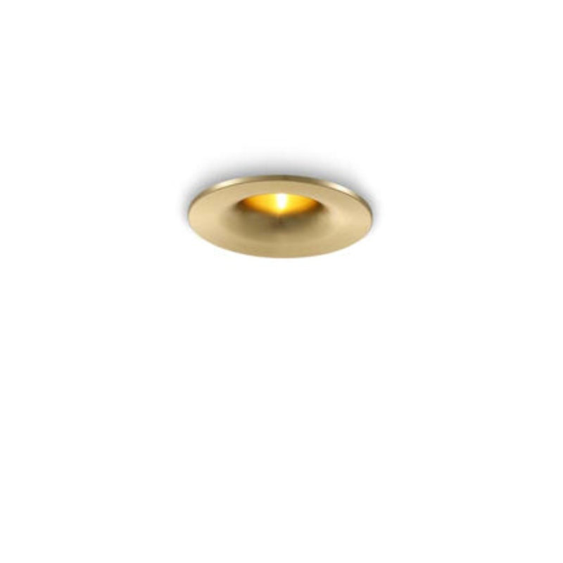 3 Watt LED Chrome Flush Recessed Downlight, Gold