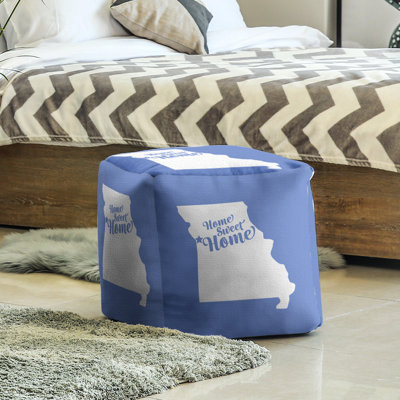 Repose-pieds cubique pour villes kansas home