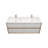60'' Double Bathroom Vanity with Acrylic Top-70056050
