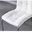 Chaise d'appoint rembourrée en cuir Burcker-2121299746