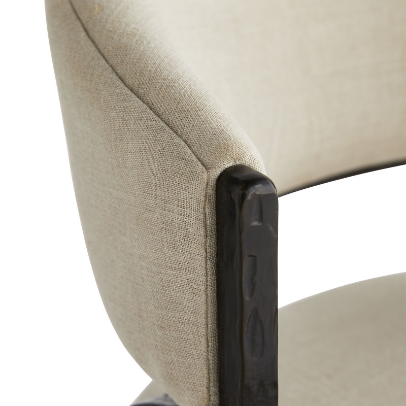 Bahati Armchair, Natural Linen