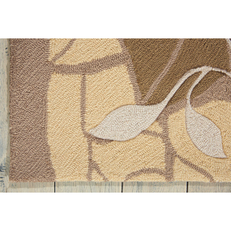 Asiha Floral Indoor Rug, Rectangle 5' x 7'6"