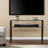 42'' Glass Top Console Table