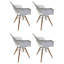 Ensemble de 4 fauteuils Bodel