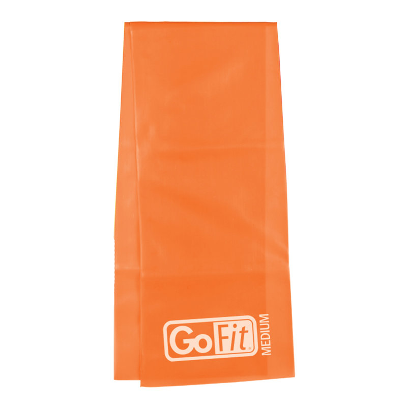 GoFit Orange Resistance Bands / Pilates Bands with Resistance Bands