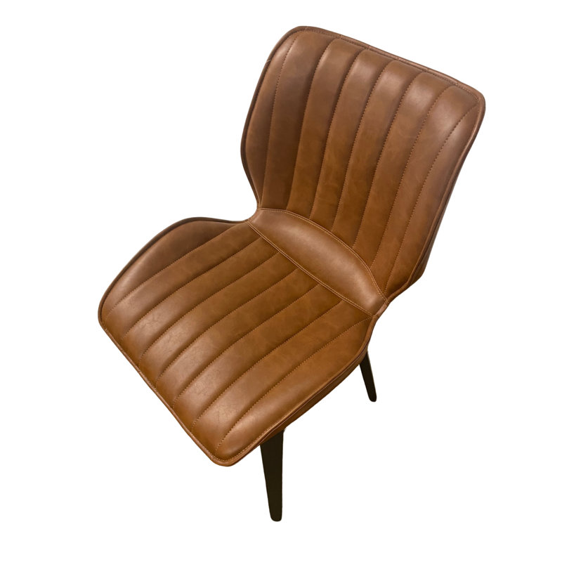 44cm H Upholstered Side Chair, Tan