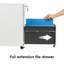 Stansel 30cm Wide 3 -Drawer Mobile Steel File Cabinet-1376359540