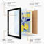Lemon Modern Poster Mid-Century - Framed Print-465345377-465345380