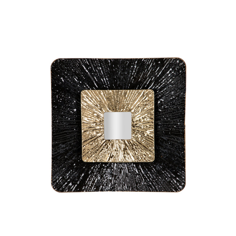 Metal Irregular Mirror, 53 cm H x 53 cm W