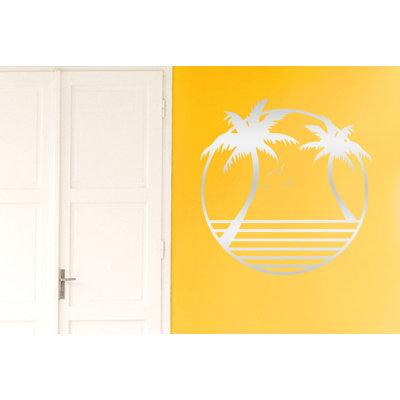 Nautical & Beach Non-Wall Damaging Wall Decal