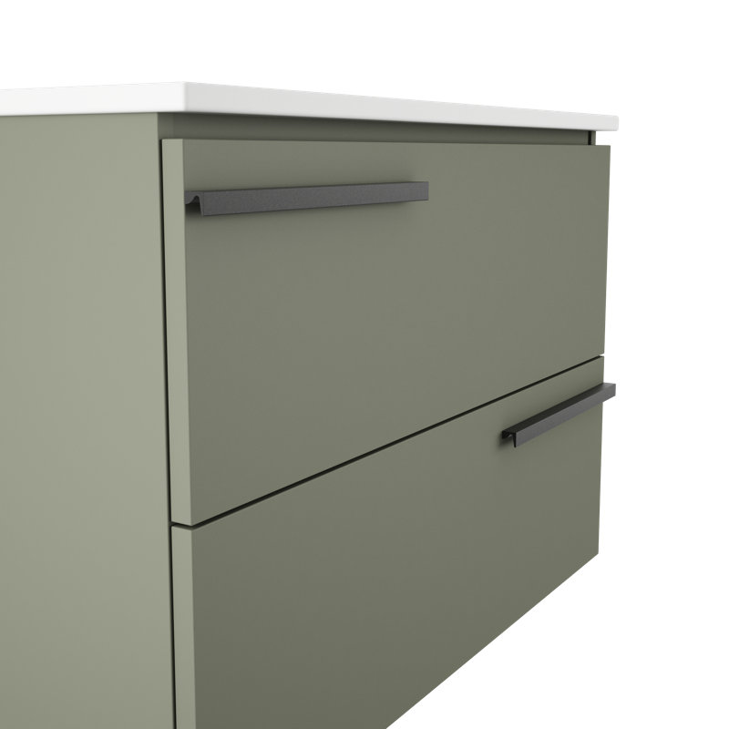 Ensemble de meuble-lavabo simple 36 po, Vert sauge