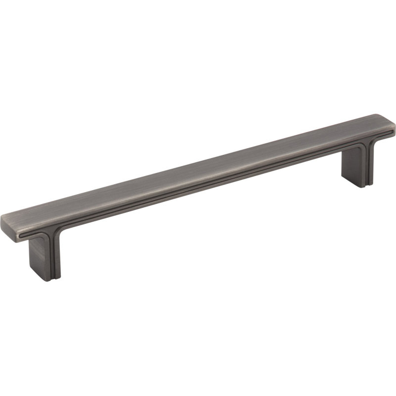 Anwick Bar Pull, 5", Brushed Pewter