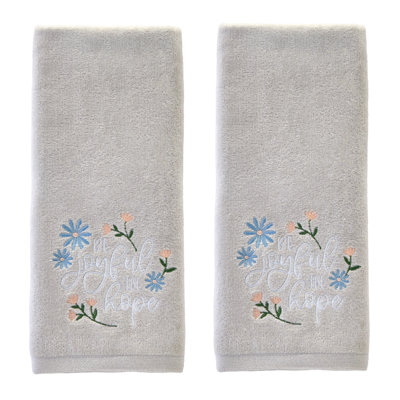 BE JOYFUL IN HOPE EMB HAND-GRAY