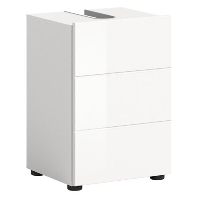 Perlean 38cm Single Bathroom Vanity Base Only