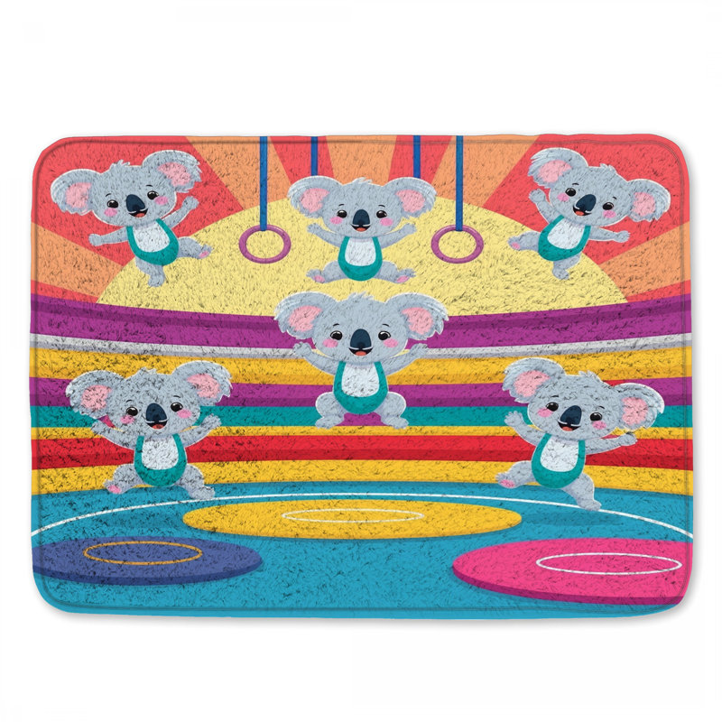 Tapis de bain Playful Koala, L 24 po x L 17 po