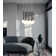 7-light Modern Raindrop Multi-light Cluster Chandelier