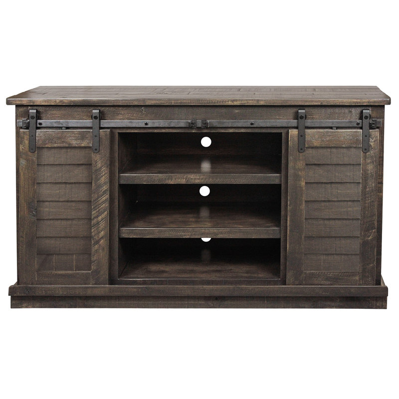 Brizendine Media Console, Rustic Dark Blue