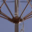 Parasol de patio en bois 11 pi-1043244011